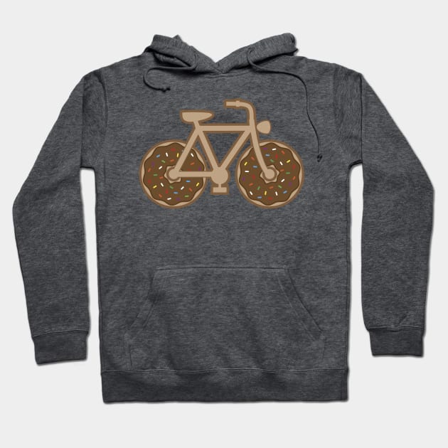 Donut Bike Hoodie by Pufahl